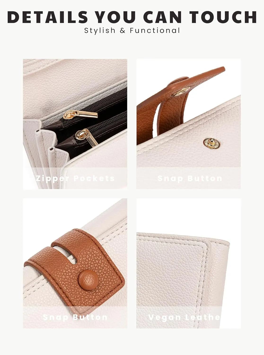 Women Leather Wallet Designer Long Clutch Large Capacity Bifold Multi Credit Card Holder Ladies Gifts