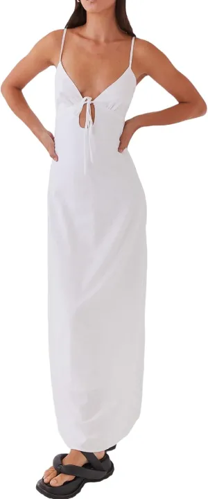 Women Silk Satin Maxi Dress Spaghetti Strap Elegant Open Back Long Formal Dress Cut Out Bodycon Dresses
