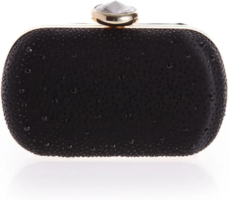 Women's Bag Exception Business Studded Finger Dinner Party Bag Korean Rhinestone Craft Bag(E)