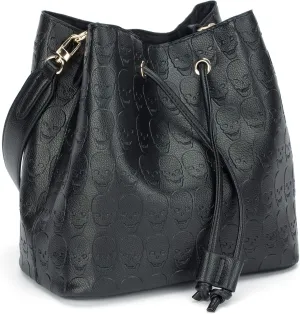 Womens Hobo Tote Bag Leather Shoulder Bag for Women Bucket Bag Hobo Handbag Fit for Dating, Working, Shopping
