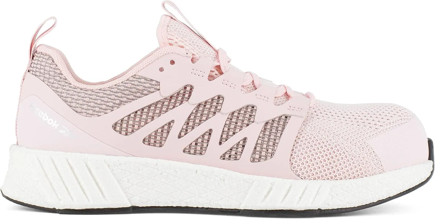 Women's Rb349 Fusion Flexweave Work Construction Shoe Pink Safety
