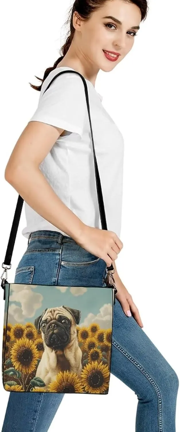 Women's Soft Leather Bucket Tote Bag Retro Hobo Handbag for Outdoors