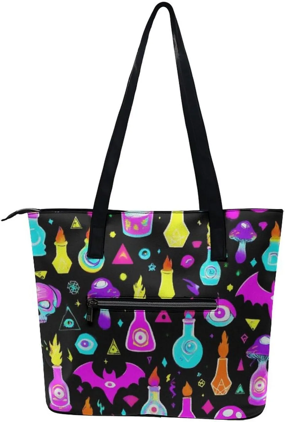 Women's Versatile Bucket Bag Soft PU Leather Trendy Shoulder Purse