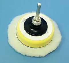Woodturners Wonders Knitted Wool Buffing Pad 3"