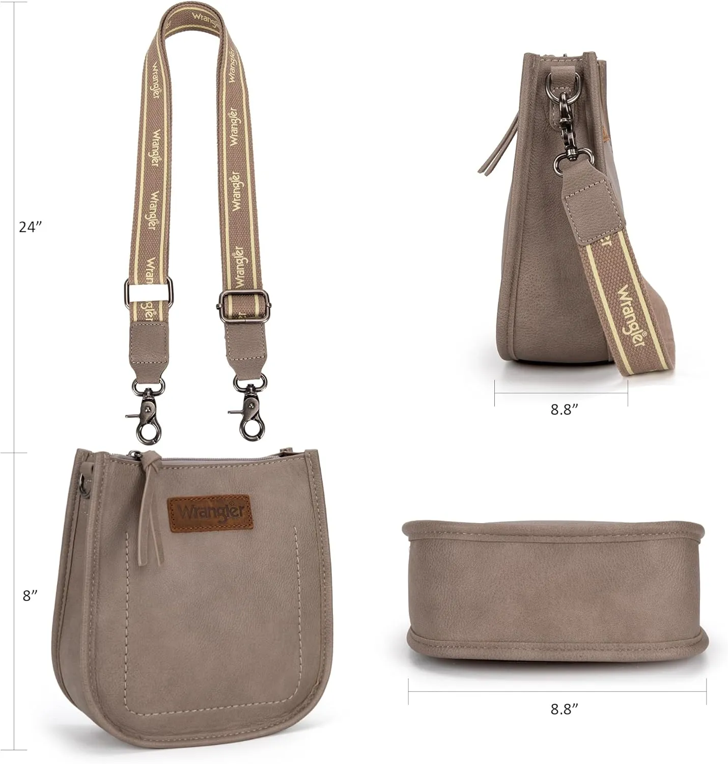 Wrangler Small Crossbody Bags for Women Cute Mini Purses Shoulder Handbag