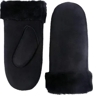 YISEVEN Women's Merino Sheepskin Winter Shearling Leather Gloves Mitten