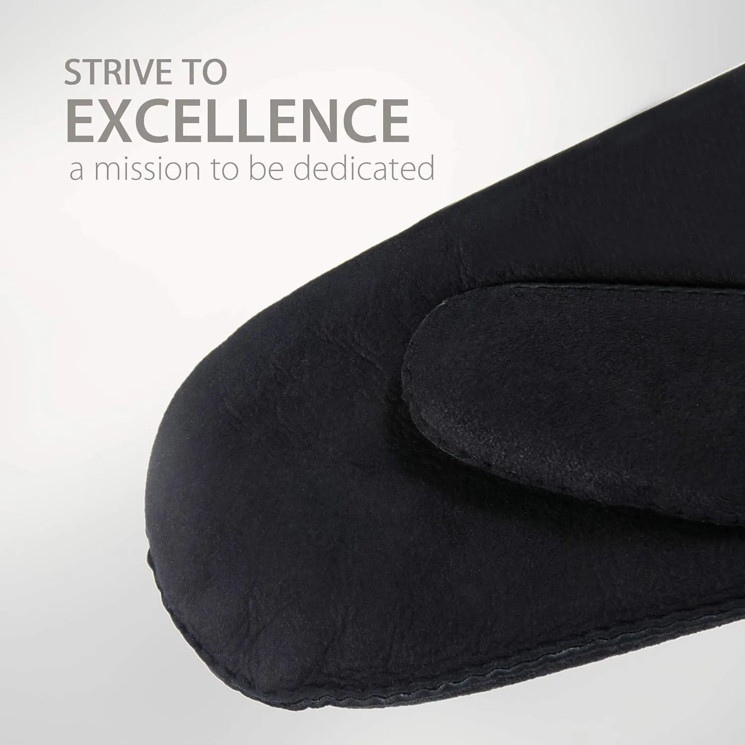 YISEVEN Women's Merino Sheepskin Winter Shearling Leather Gloves Mitten