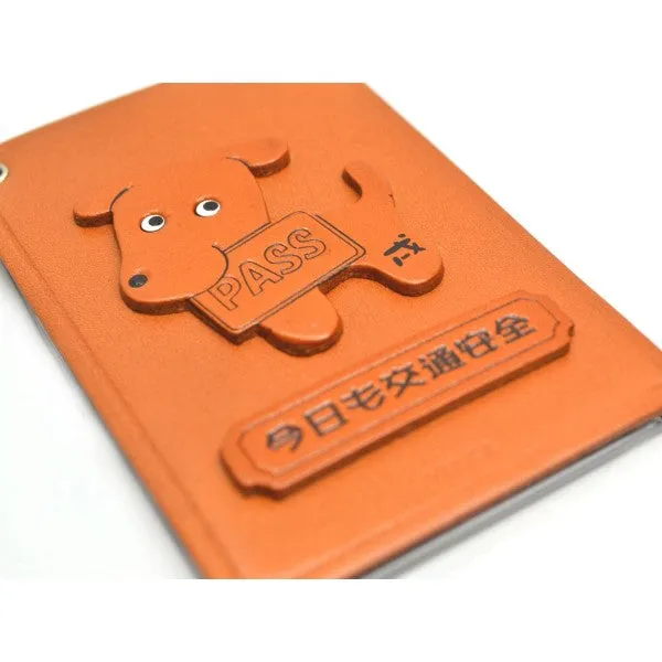 Zodiac/Dog Leather Commuter Pass/Passcard Holders