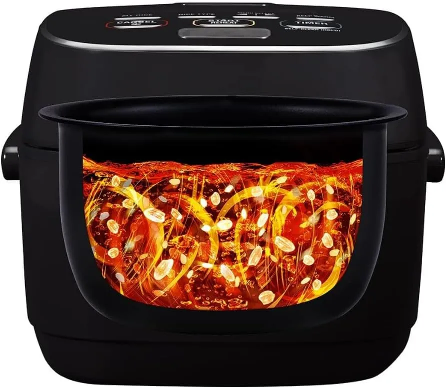 Zojirushi NW-JEC10BA Pressure Induction Heating (IH) Rice Cooker & Warmer, 5.5-Cup, Made in Japan