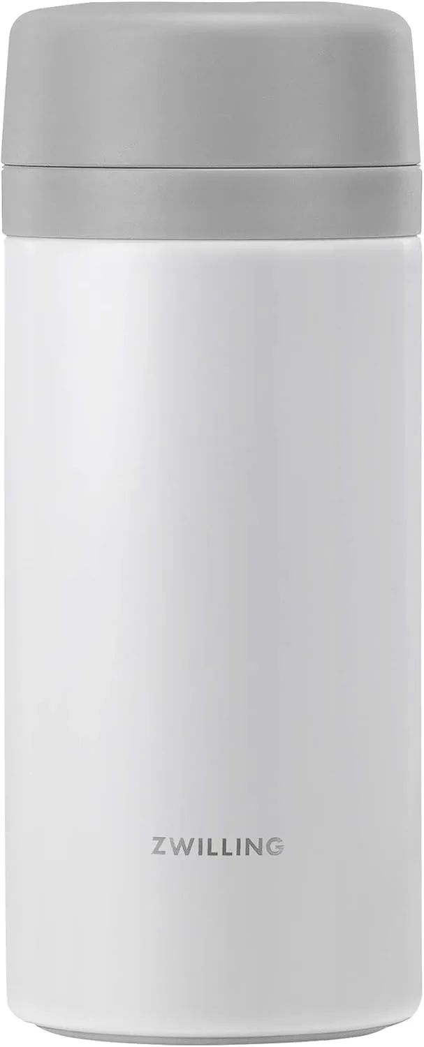 ZWILLING Thermo Tea & Fruit Infuser, 14.2 oz, Silver-White